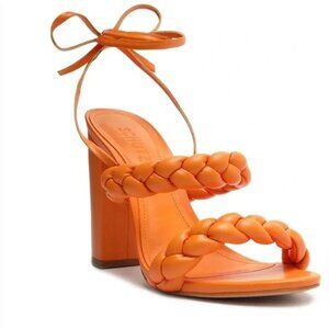 SCHUTZ Women's Zarda High Block Orange